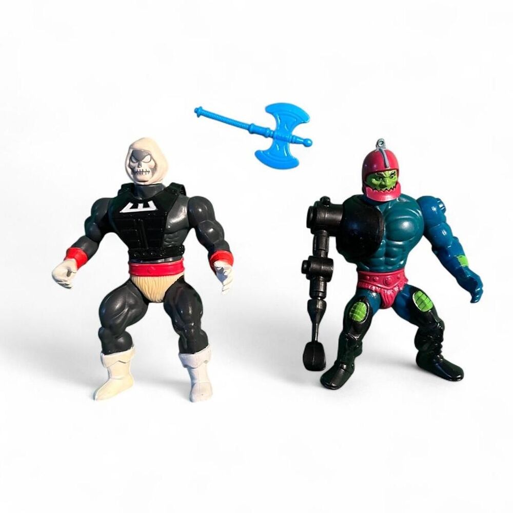 Vintage 1982 Remco Skullman Warrior Beast Action Figure KO MOTU Factory Variant